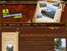 Tablet Screenshot of hoian-mountainbike.com